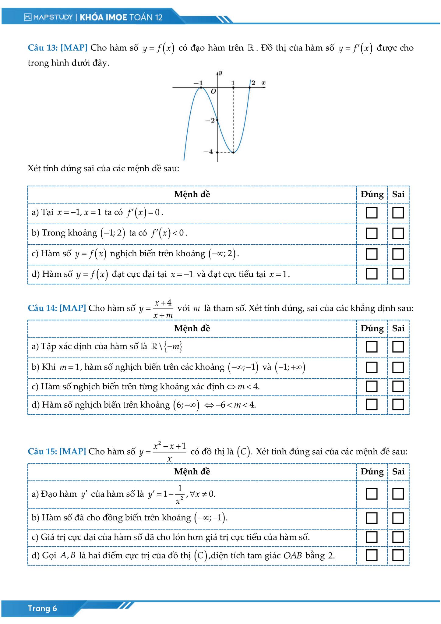 Tổ... - Tổ Toán Mapstudy - Chuyên luyện thi Toán 10,11,12