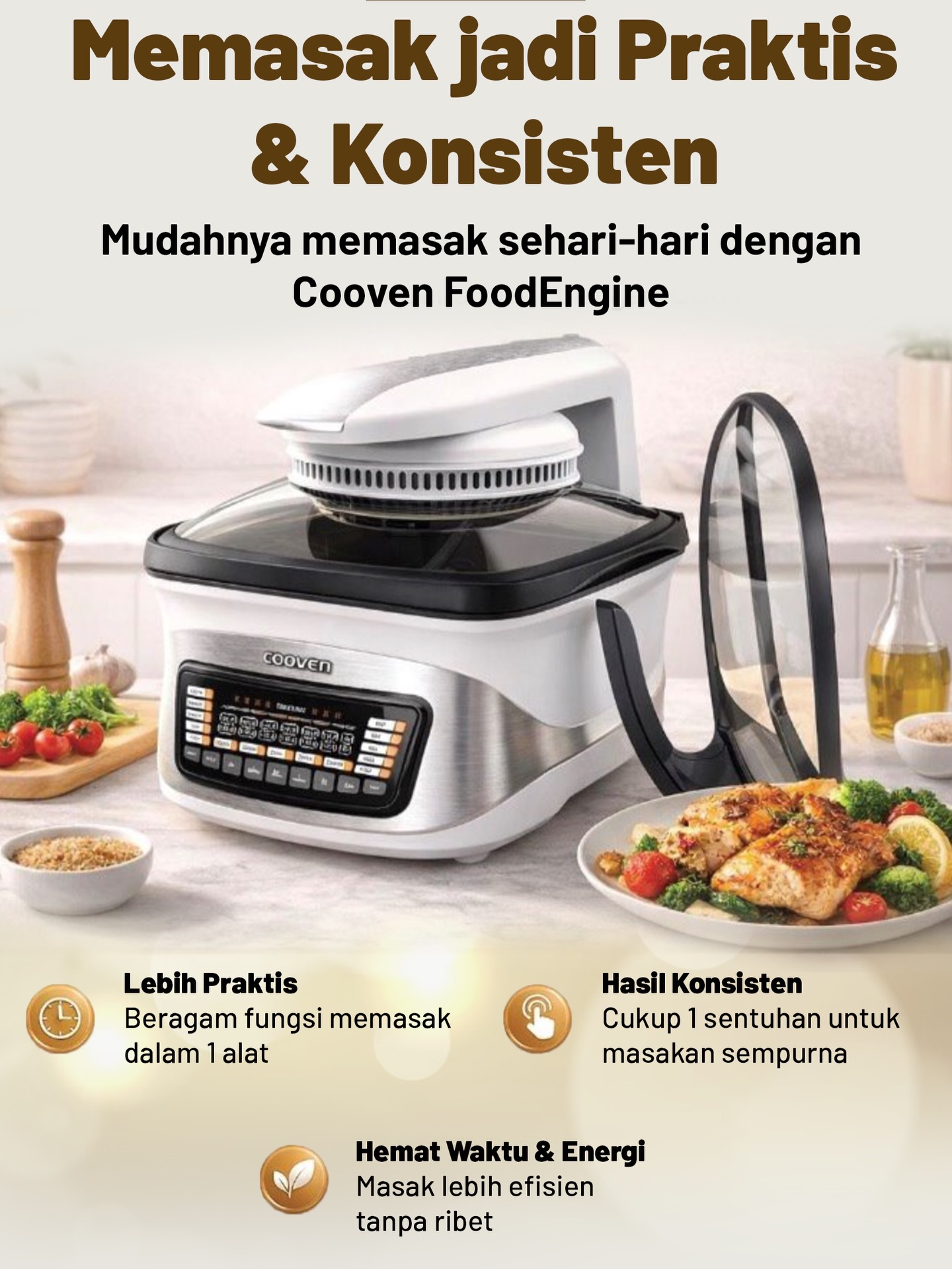 Cooven - Dengan Cooven Grill Pot, kamu bisa grilling, searing ...