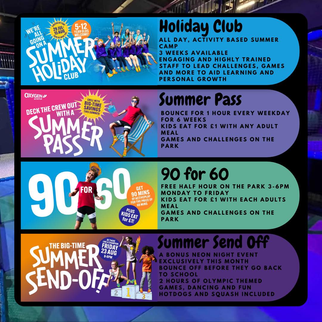 Oxygen York - Whats on at Oxygen York this summer! We are... | Facebook