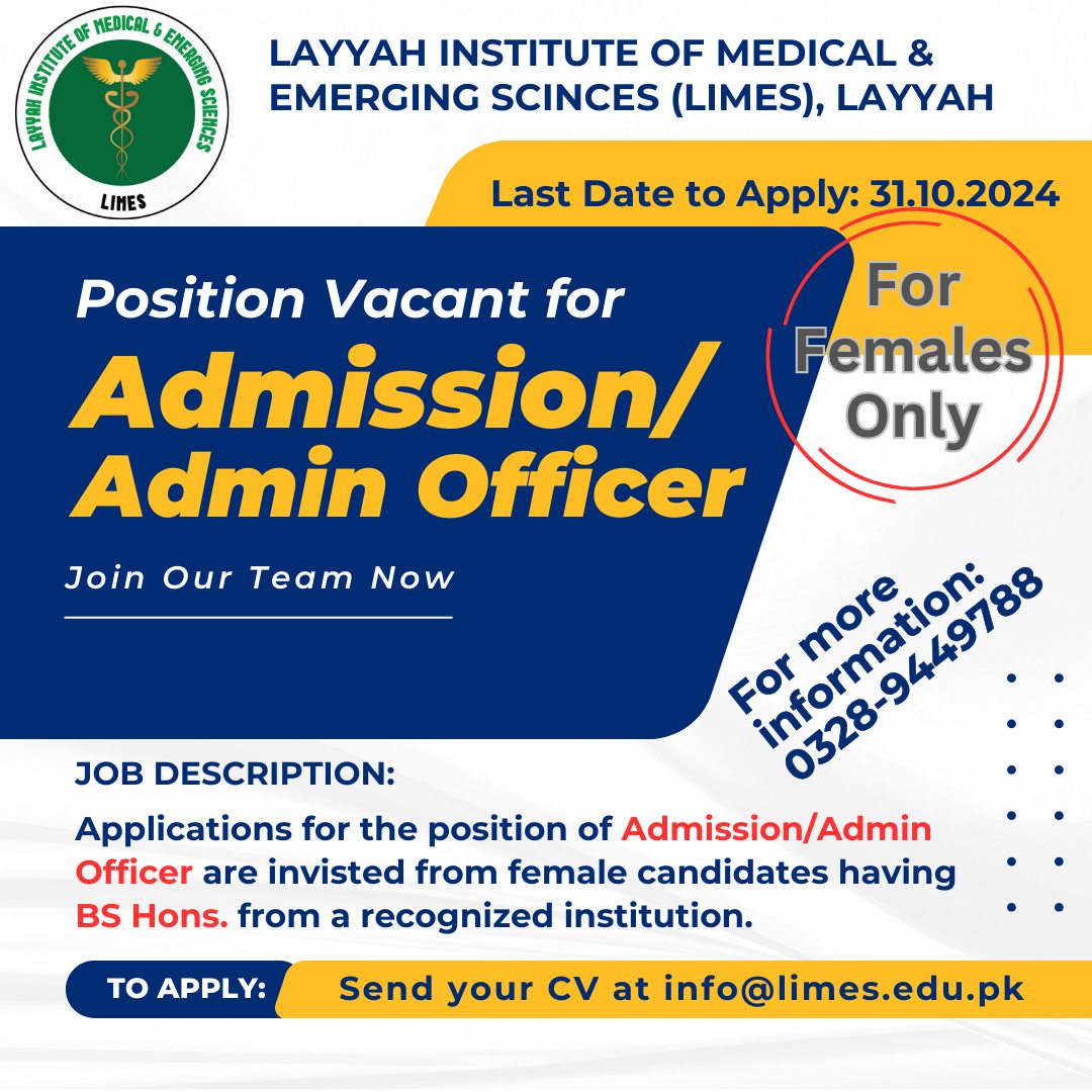 Layyah Institute of Medical & Emerging Sciences, Layyah | Layyah