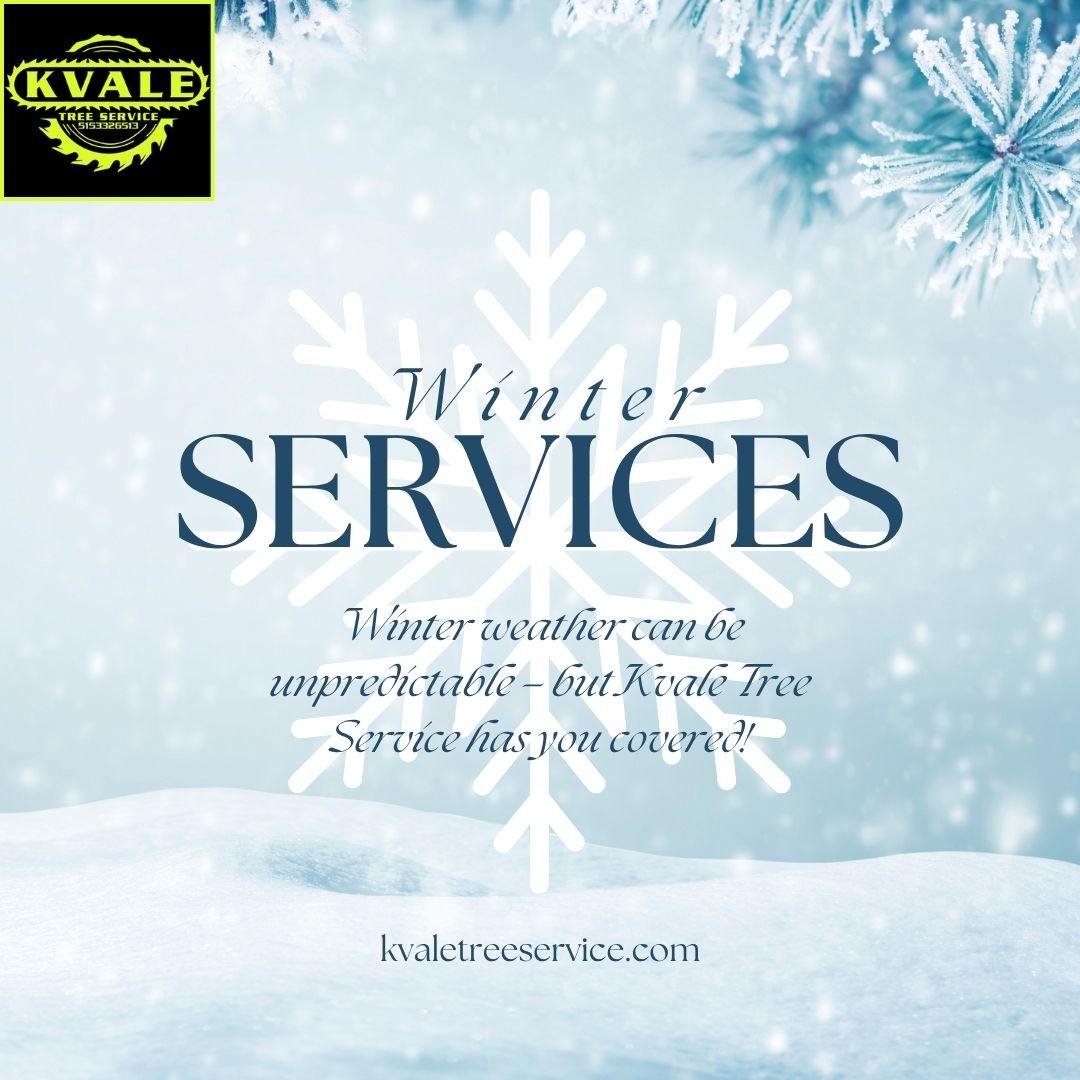 Kvale - Winter weather can be unpredictable — but Kvale Tree Service ...