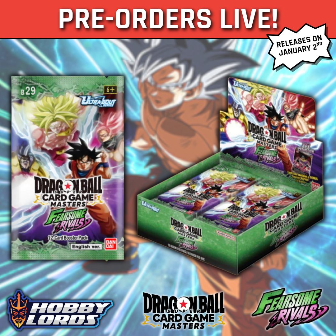 Hobby - 🔥 DBS Masters Fearsome Rivals (B29) Pre‑Orders Live! 🔥 The ...