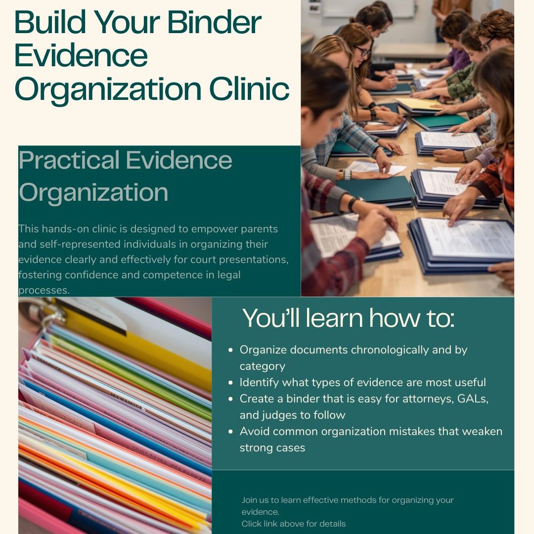 📁 BUILD YOUR BINDER A Hands-On... - Threshold Advocacy Group | Facebook