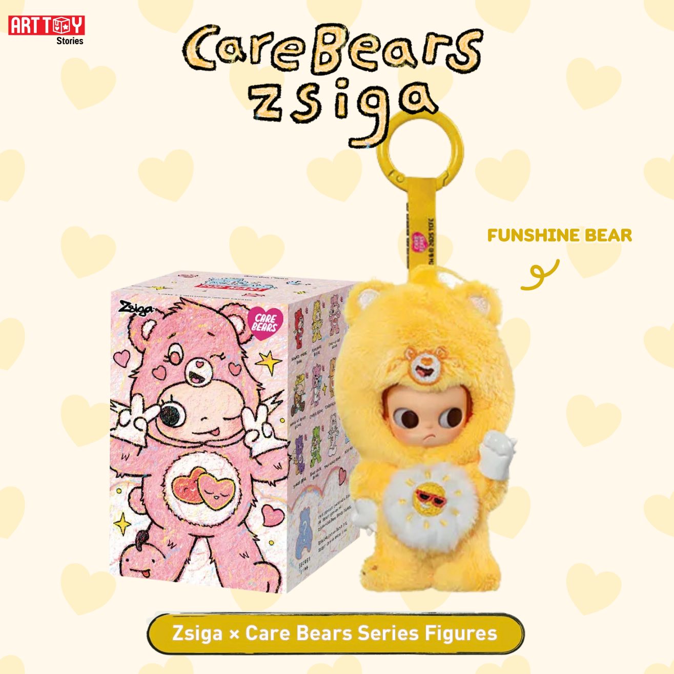 Zsiga x Care Bears Series Figures คอลใหม่ 🧸✨ 🗓️ วางจำหน่าย 26