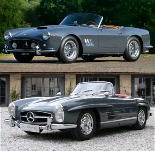 Ferrari 250 GT California Spider SWB Mercedes-Benz 300 SL Roadster