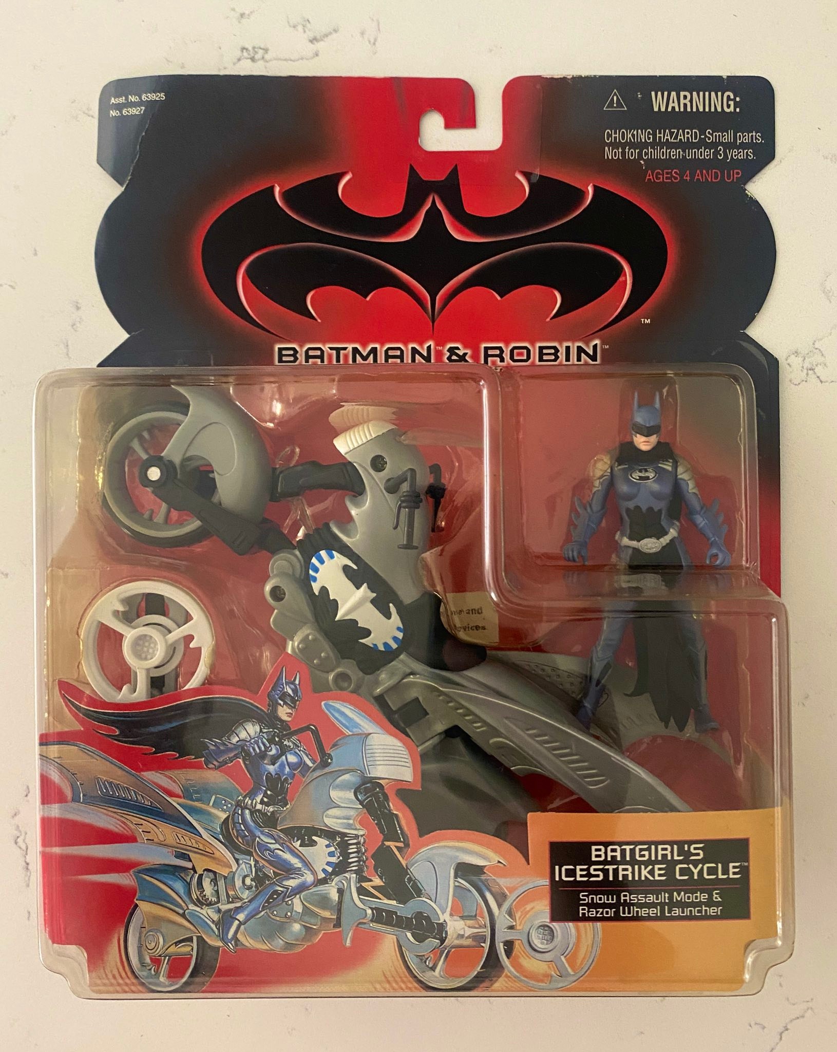 Batgirl Icestrike Cycle from Kenner line