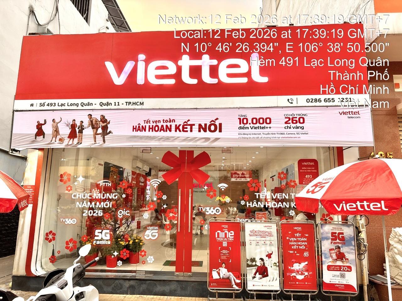 Cửa hàng ủy quyền Vietteltelecom Thành Thành Phát 493 Lạc Long Quân ...