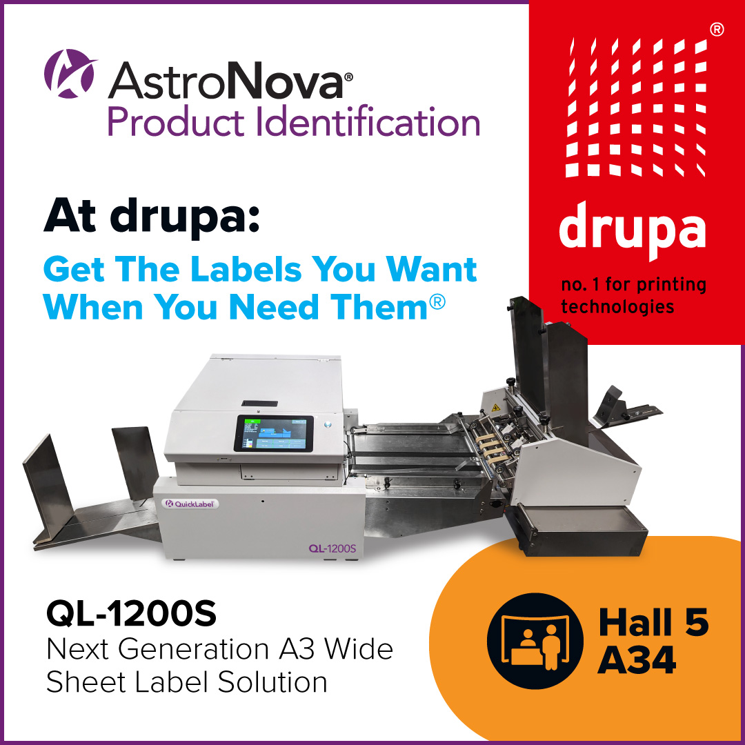 AstroNova - Introducing the QL-1200S Next Generation A3 Wide Sheet ...