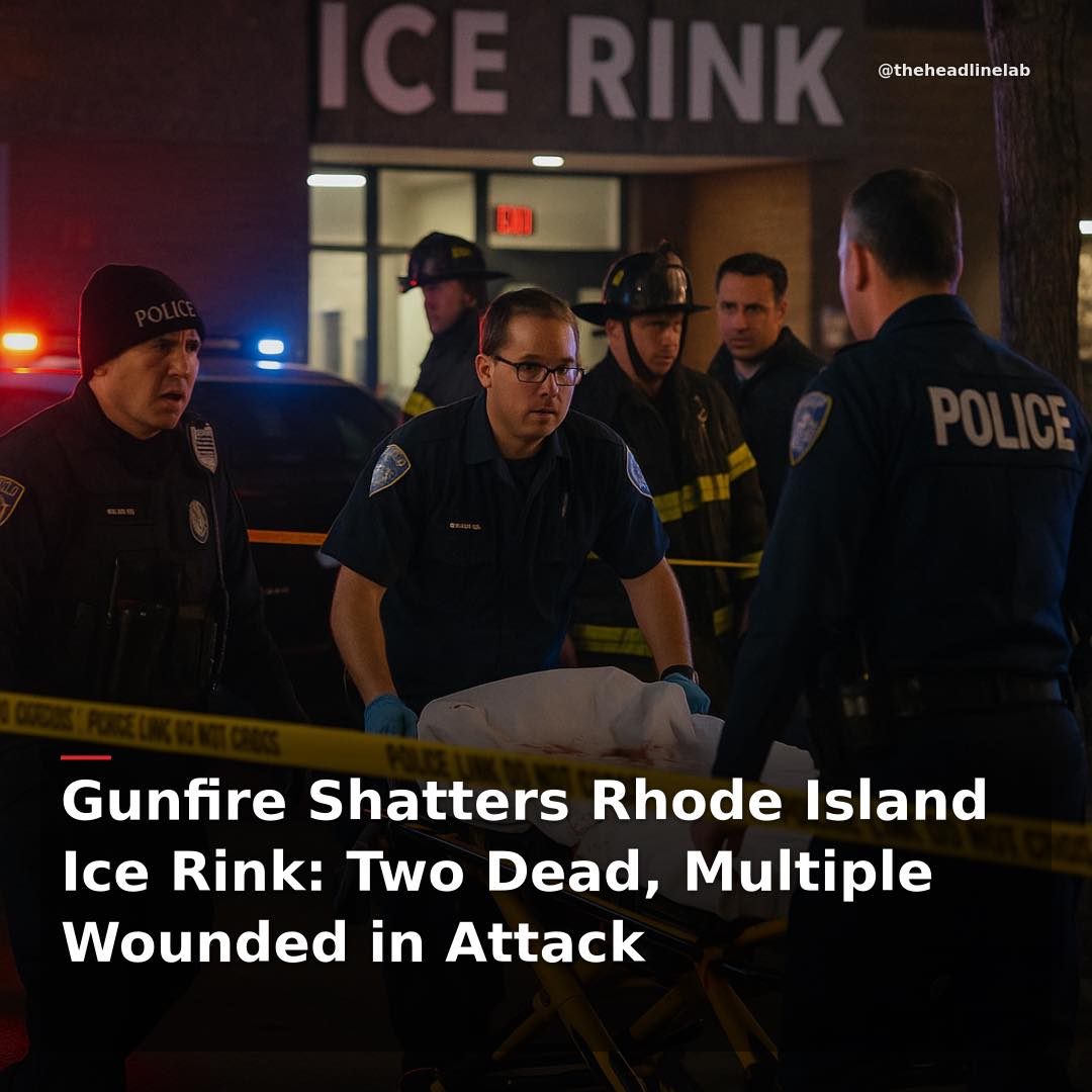 The Headline - Gunfire ripped through a Rhode Island ice skating rink ...