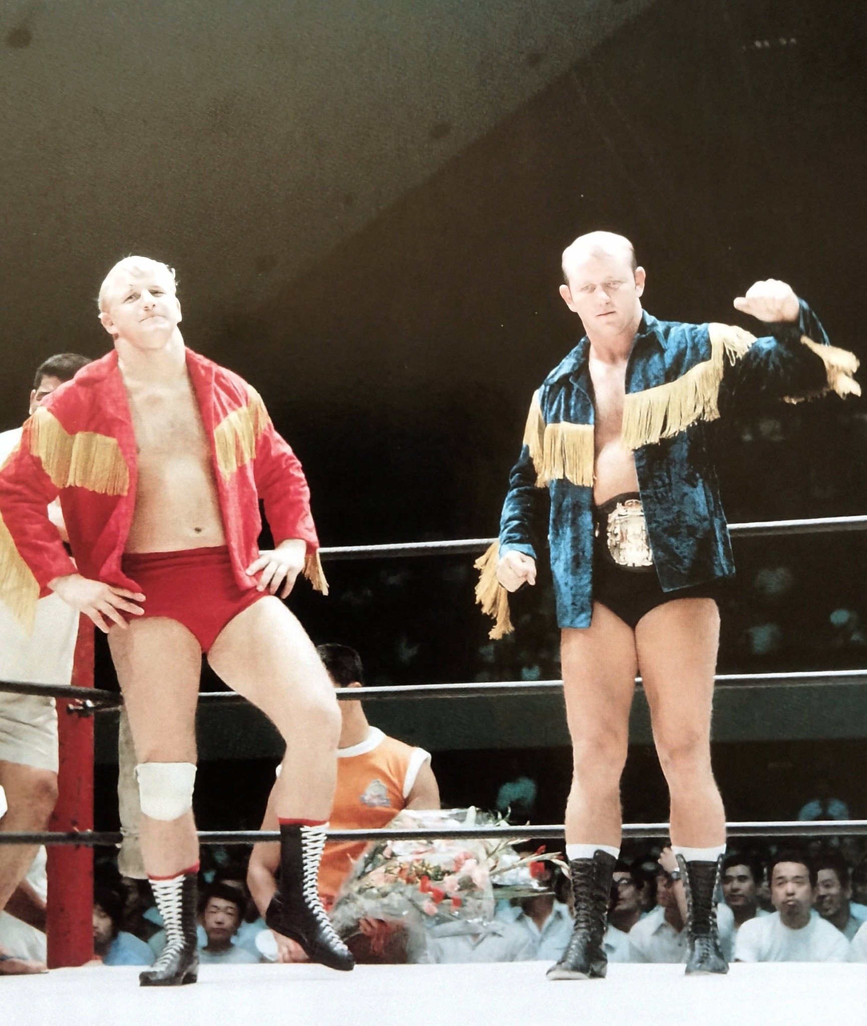日本プロレス時代のザ・ファンクス ドリー・ファンク・ジュニア