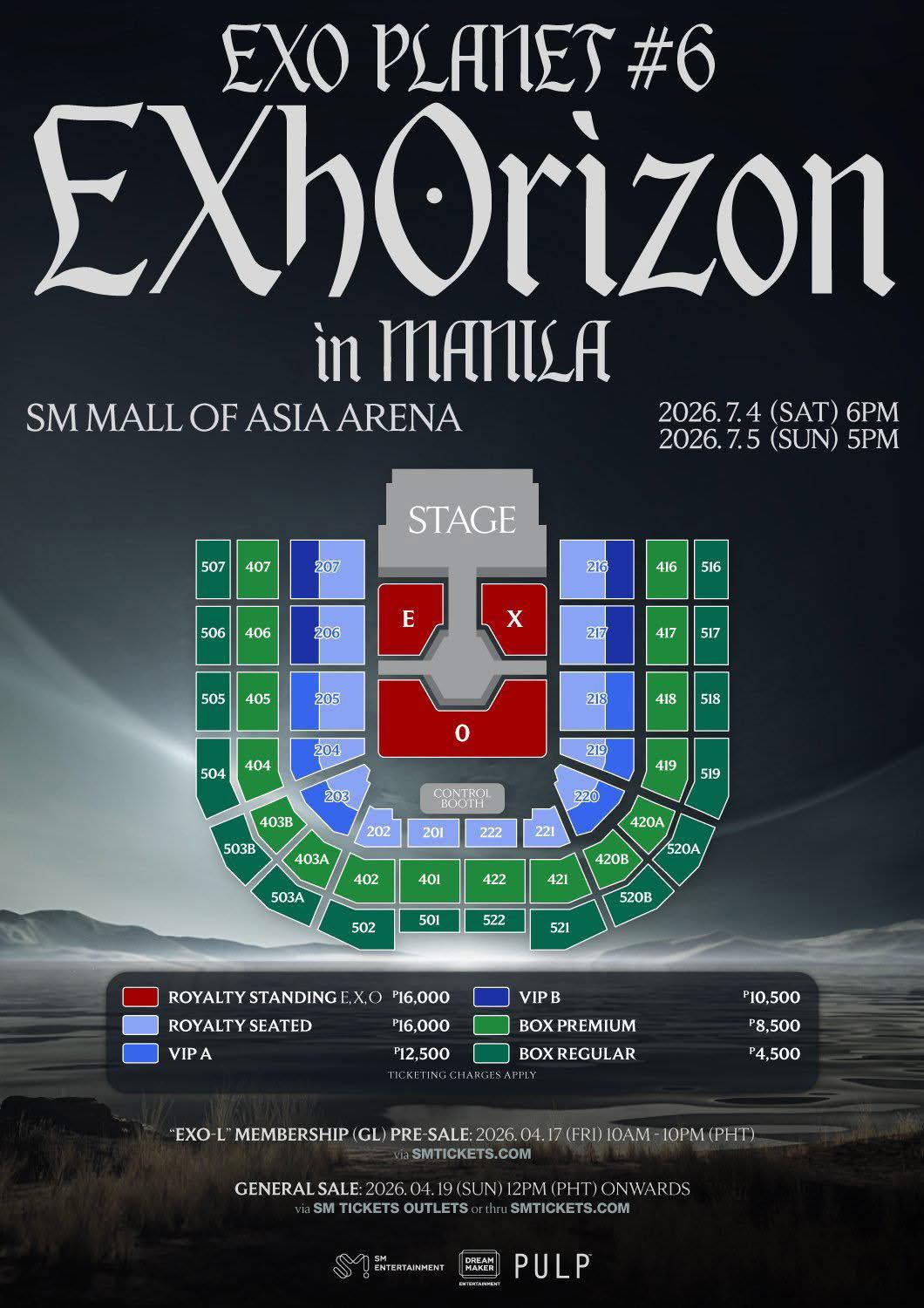 EXO PLANET #6 – EXhOrizon in BANGKOK] SM Global Package available