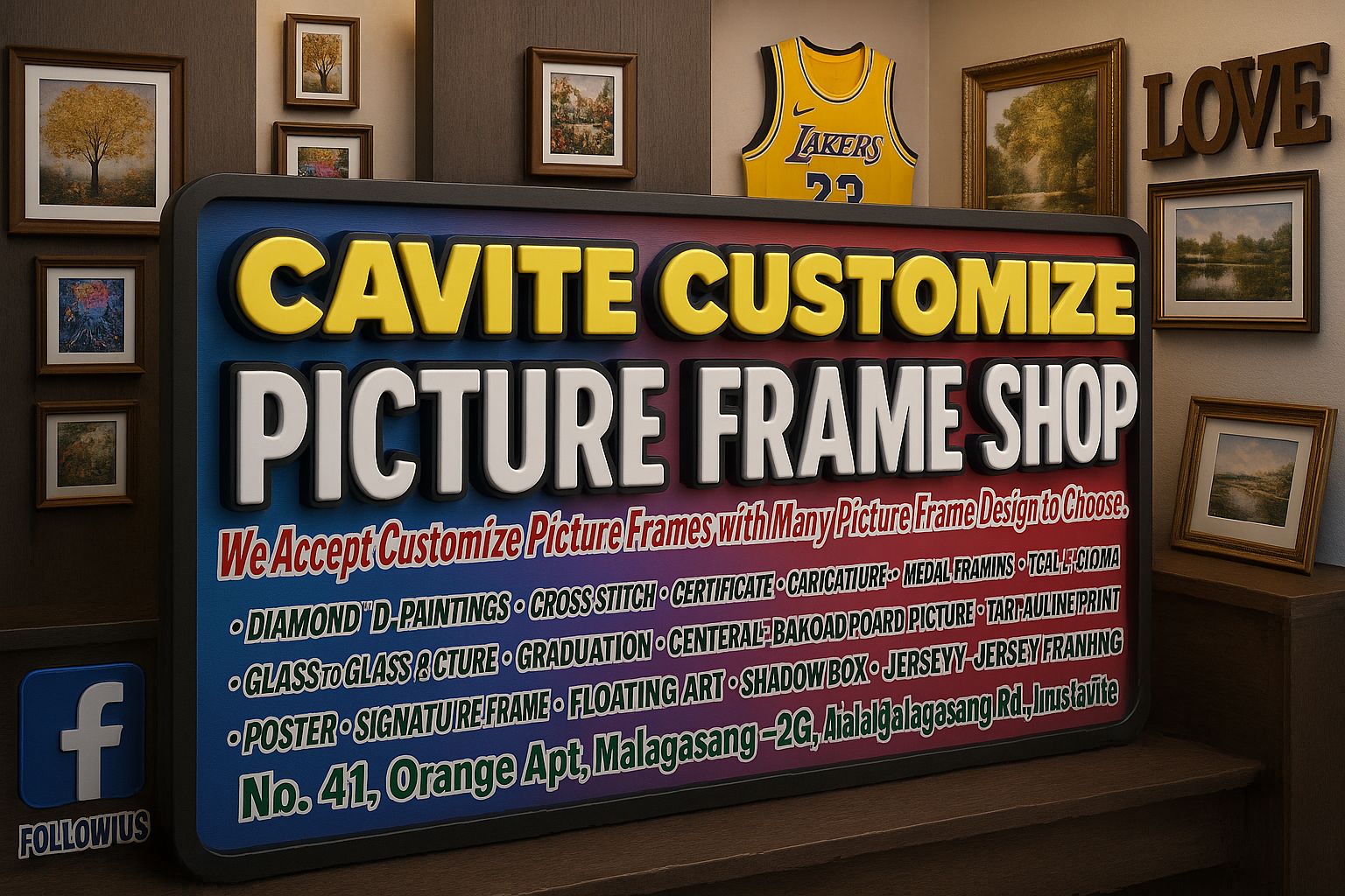Cavite Customize Picture Frame Shop | Imus