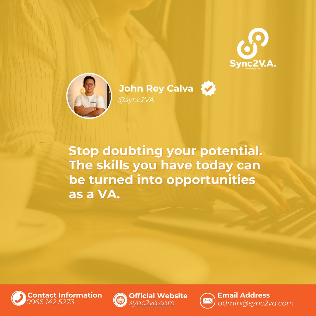 🚀 Stop doubting your... - Medical VA Course by Sync2VA | Facebook