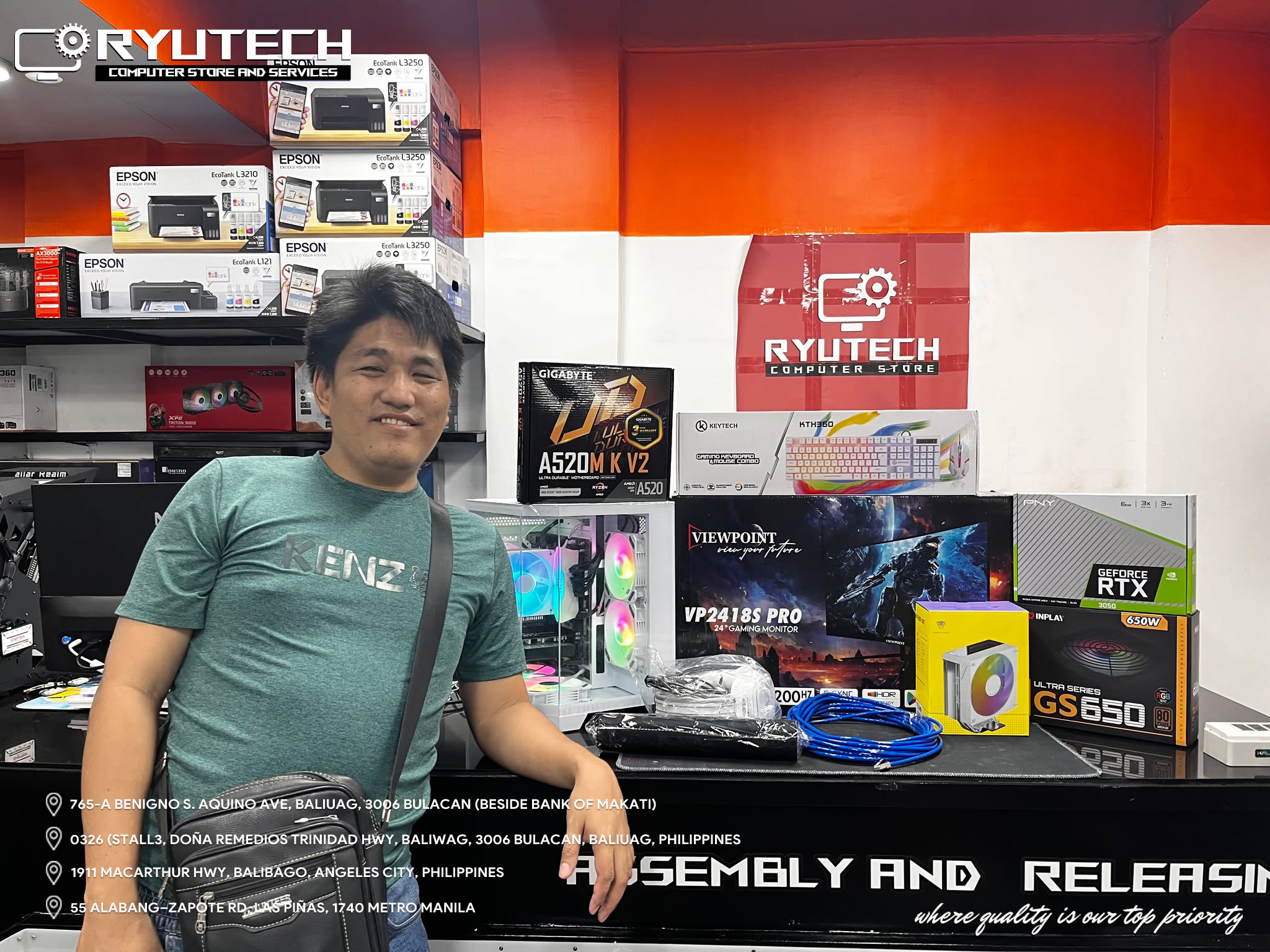 💻🔥 WALK-IN CLIENT FROM... - Ryutech PC Store Las Pinas | Facebook