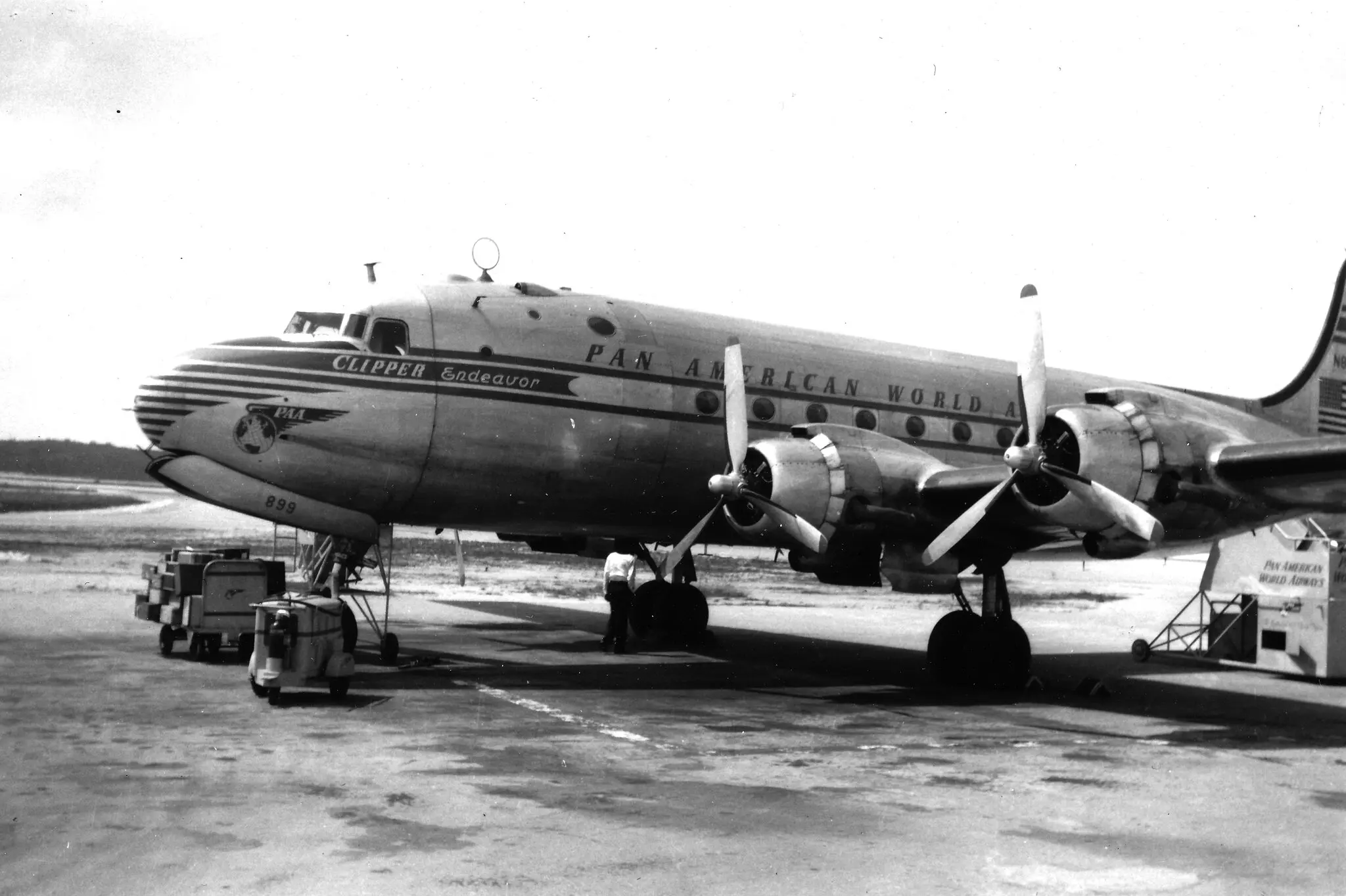 A vintage Pan Am plane that went missing in 1952 has been found