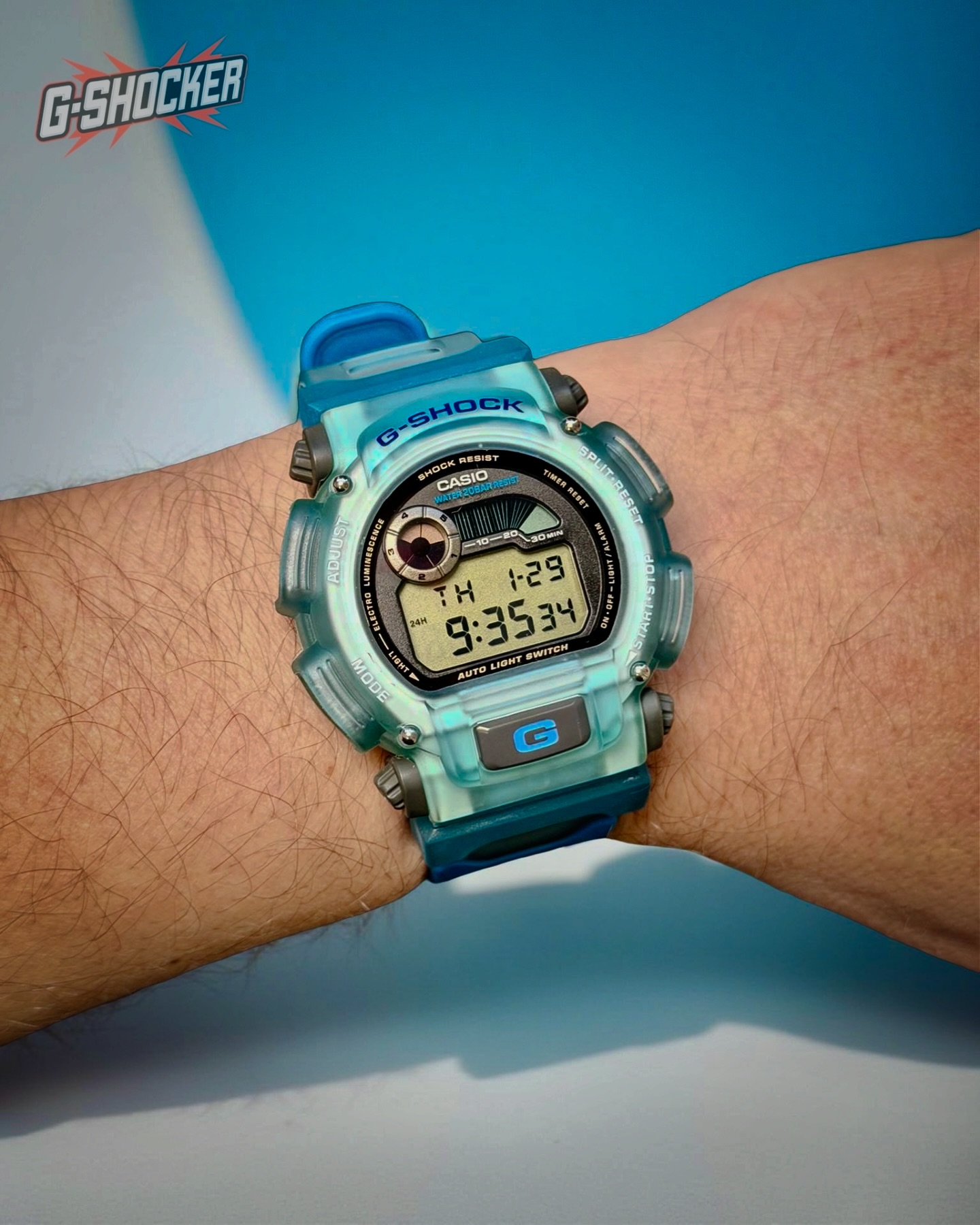 My first G-Shock DW-9000 X-treme watch