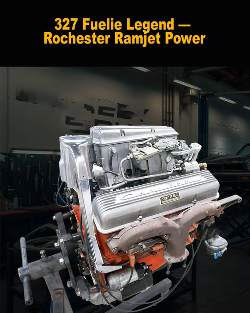 1965 Chevrolet 327 fuel-injected V8 engine