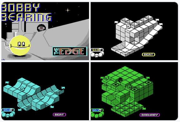 Bobby Bearing game review on ZX Spectrum