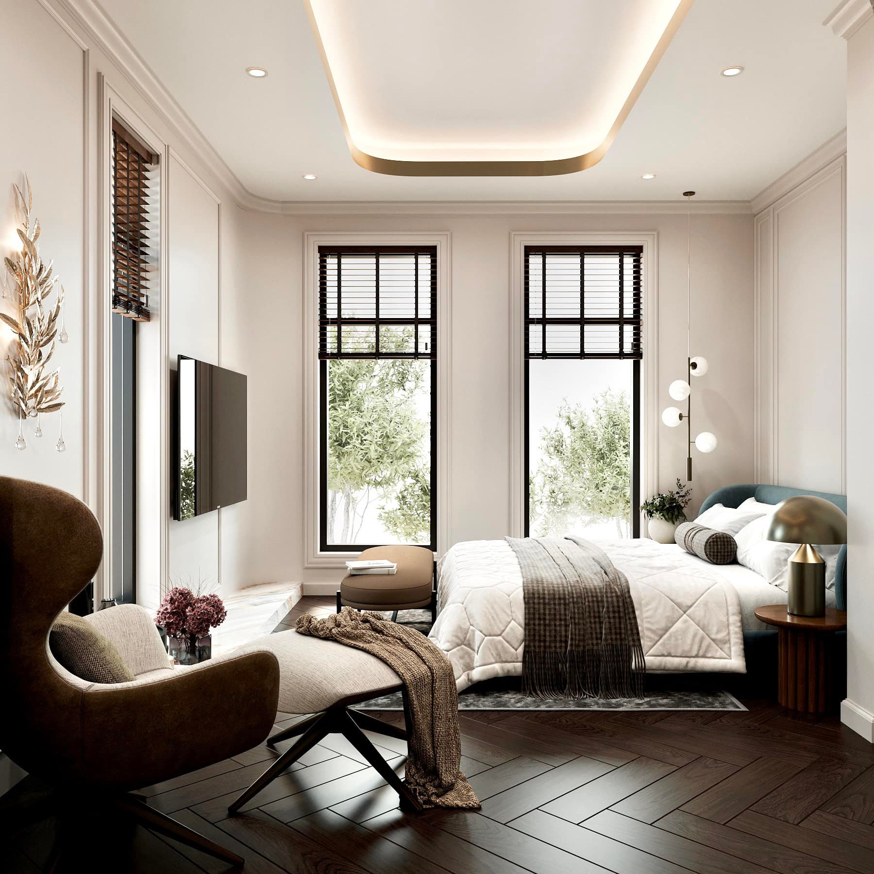 งานออกแบบห้องนอน... - Chotin Interior โชติน อินทีเรีย | Facebook