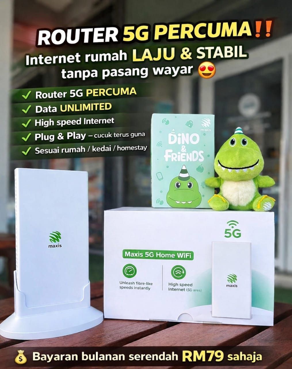 🔥 Router 5G : Home WiFi Broadband... - MEP Maxis - Kok Lanas | Facebook