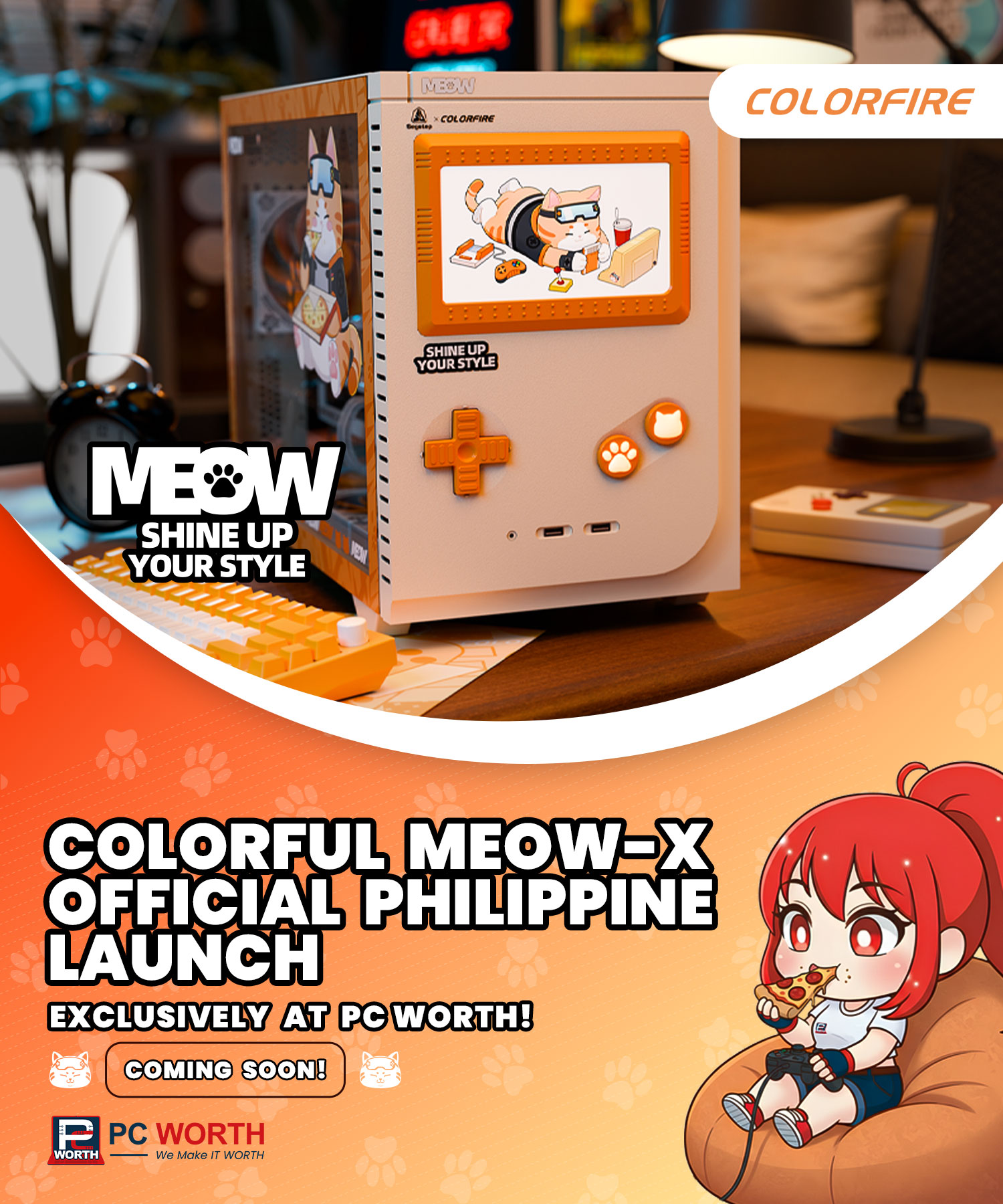 PC - Meow-x Gaming Set by Colorful has landed in the Philippines! 🐾 ...