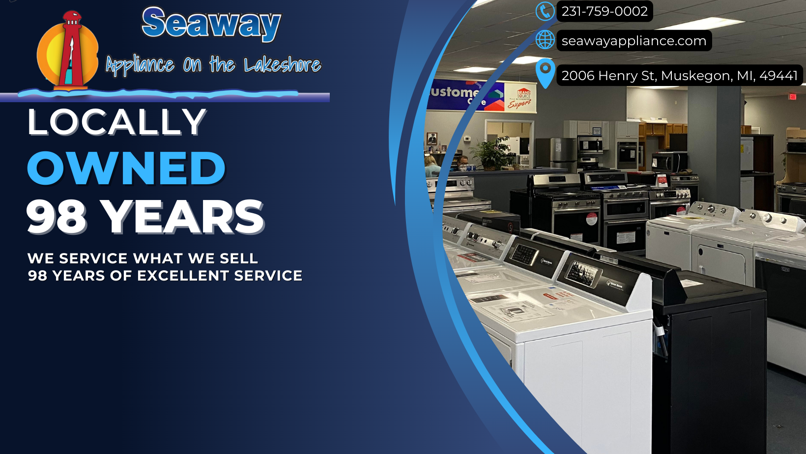 Seaway Appliance on the Lakeshore | Muskegon MI
