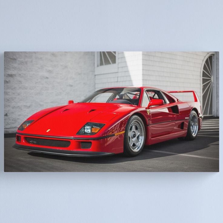 Modestly Driven 1991 Ferrari F40 In Rosso Ferrari Is Looking For A New Owner 1