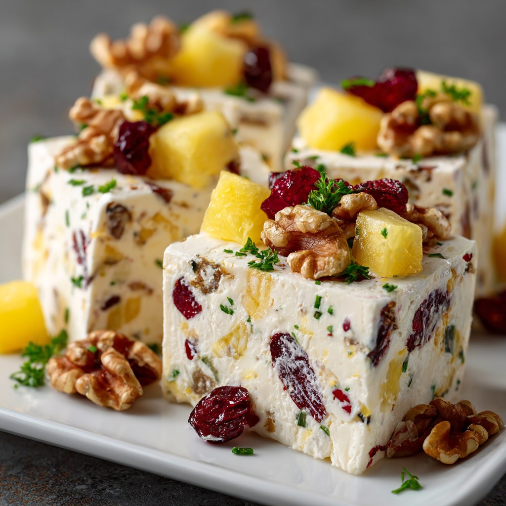 Cubitos de Queso con Piña, Arándanos... - Recetas deliciosas | Facebook