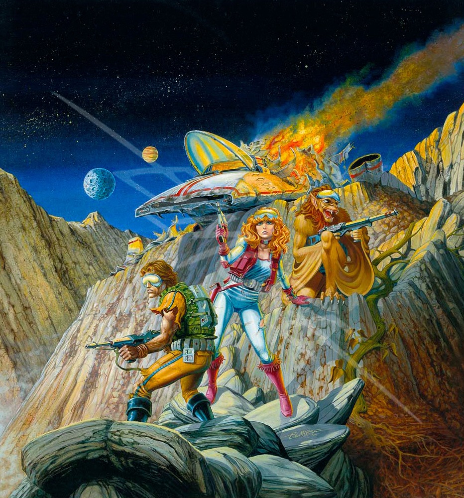 Larry's cover art for Forgotten Realms 8
