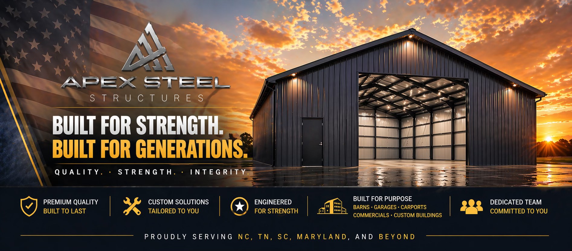 Apex Steel Structures LLC | Mount Airy NC