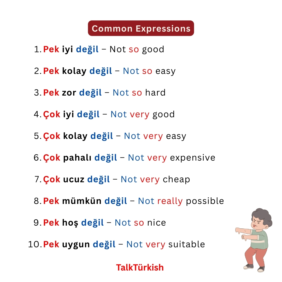 TalkTürkish - Common Expressions #LearnTurkish... | Facebook