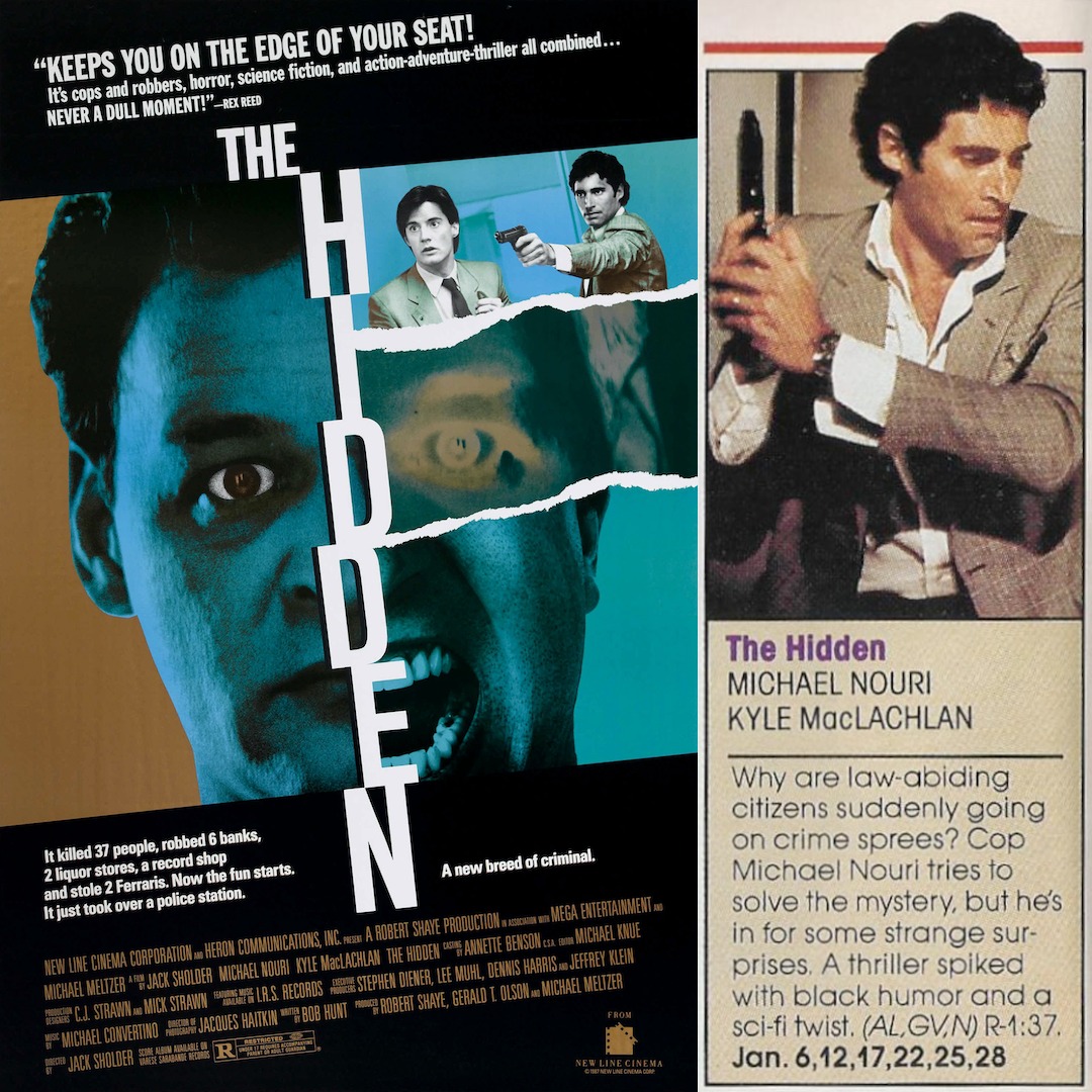 The HBO - The Hidden, starring Michael Nouri and Kyle MacLachlan, first ...