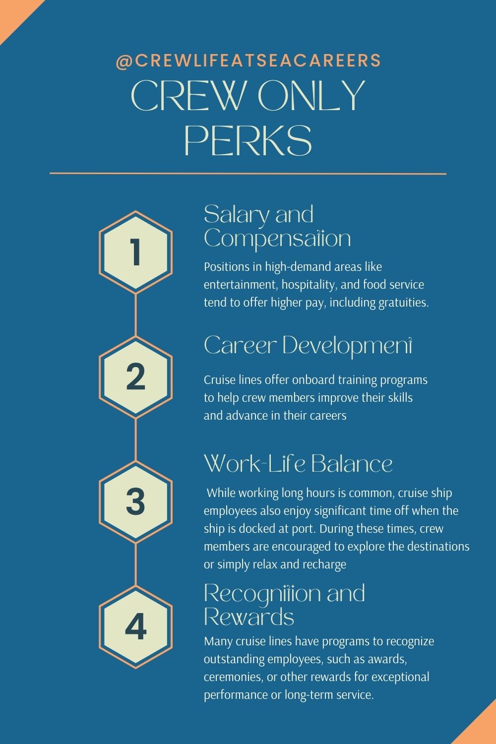 Crew - ⚓ Crew-Only Perks: Why Life at Sea is Rewarding! 1️⃣ Salary ...