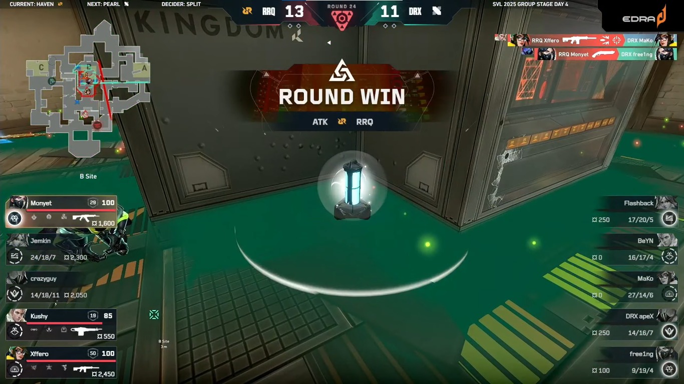 ON - 🔥 CHIẾN THẮNG Ở MAP PICK | RRQ 1-0 DRX Timeout vô cùng quỷ khi ...