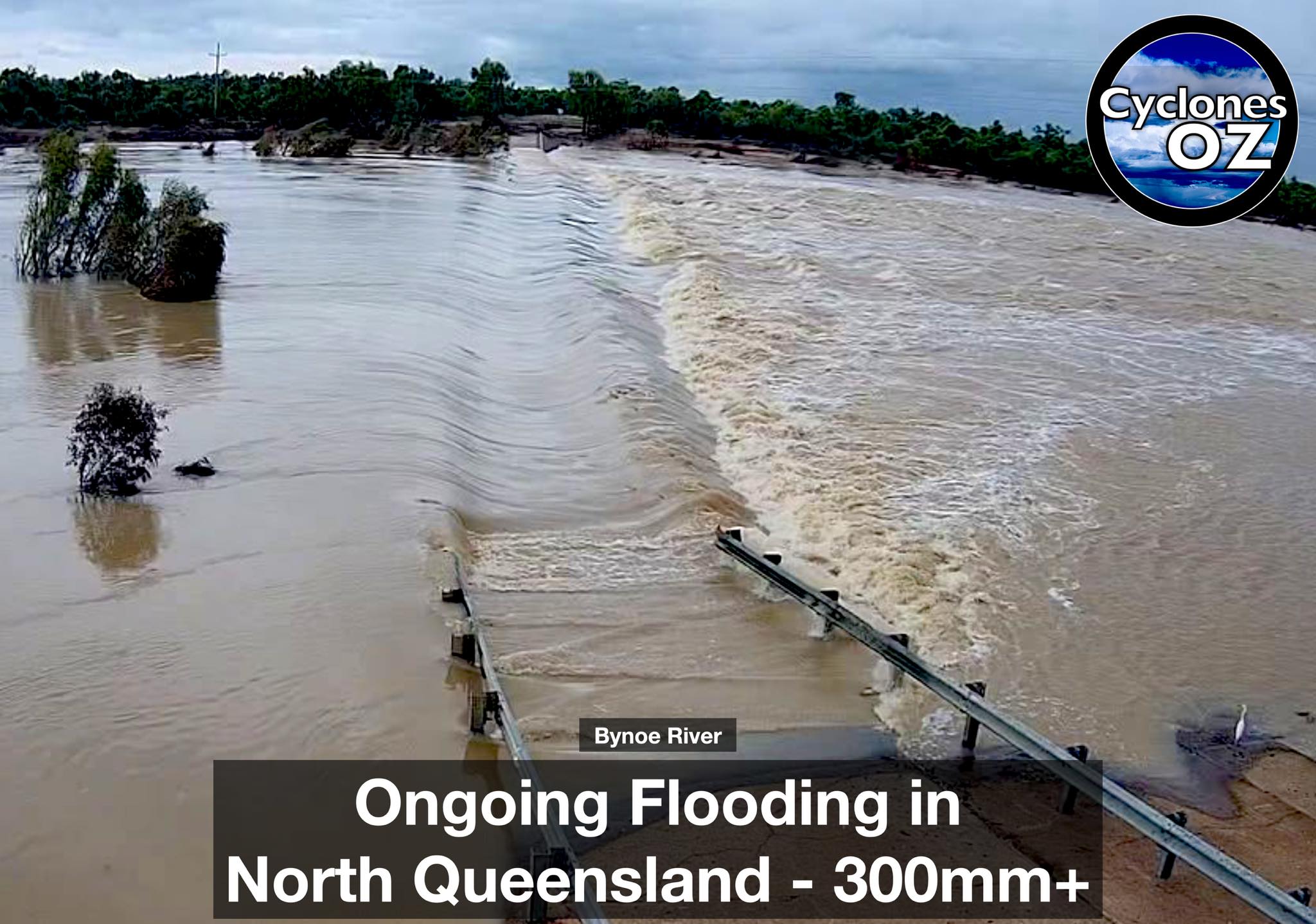 CyclonesOZ - Flooding is increasing in North Queensland after further ...