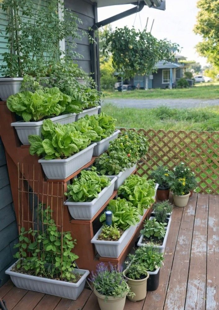 Vertical Planter Gardening: Growing Big Harvests in Small Spaces | Facebook