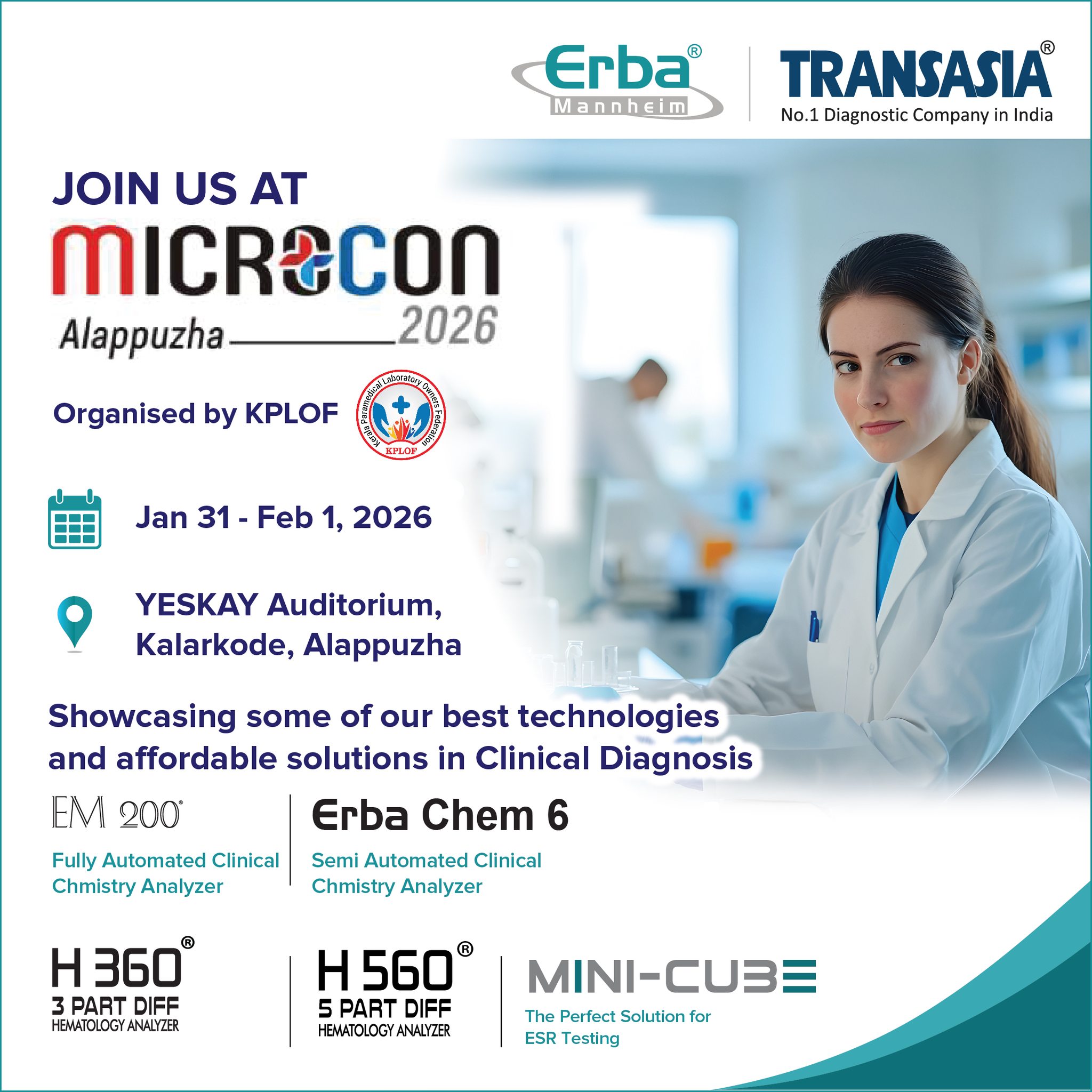 Transasia - We are all set to participate in MICROCON Alappuzha 2026, a ...
