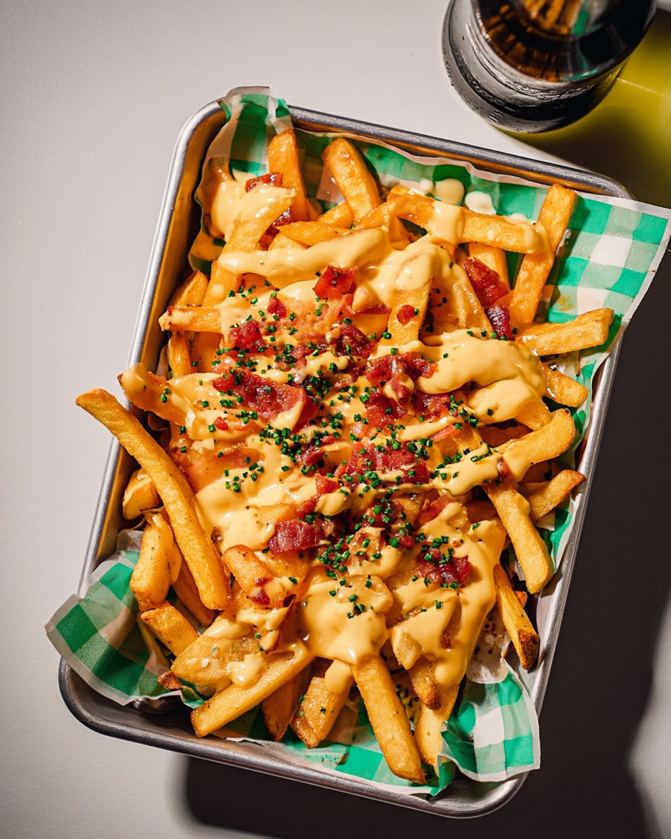 Recettes - Frites au fromage Ingrédients : - Sauce fondante au fromage ...