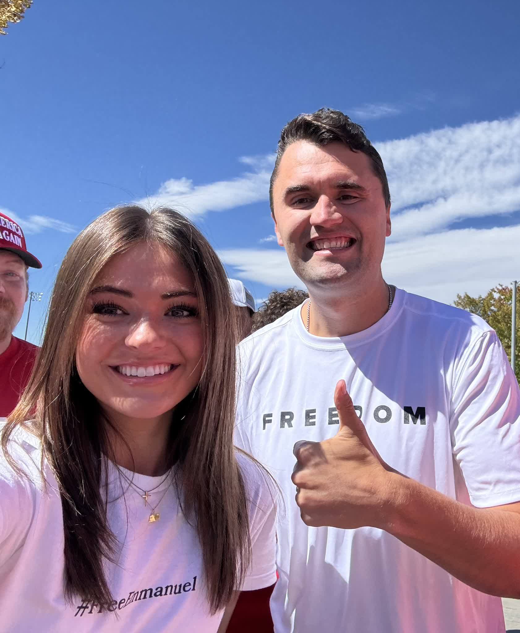 Signs From Our Loved Ones | The last photo taken with Charlie Kirk was ...