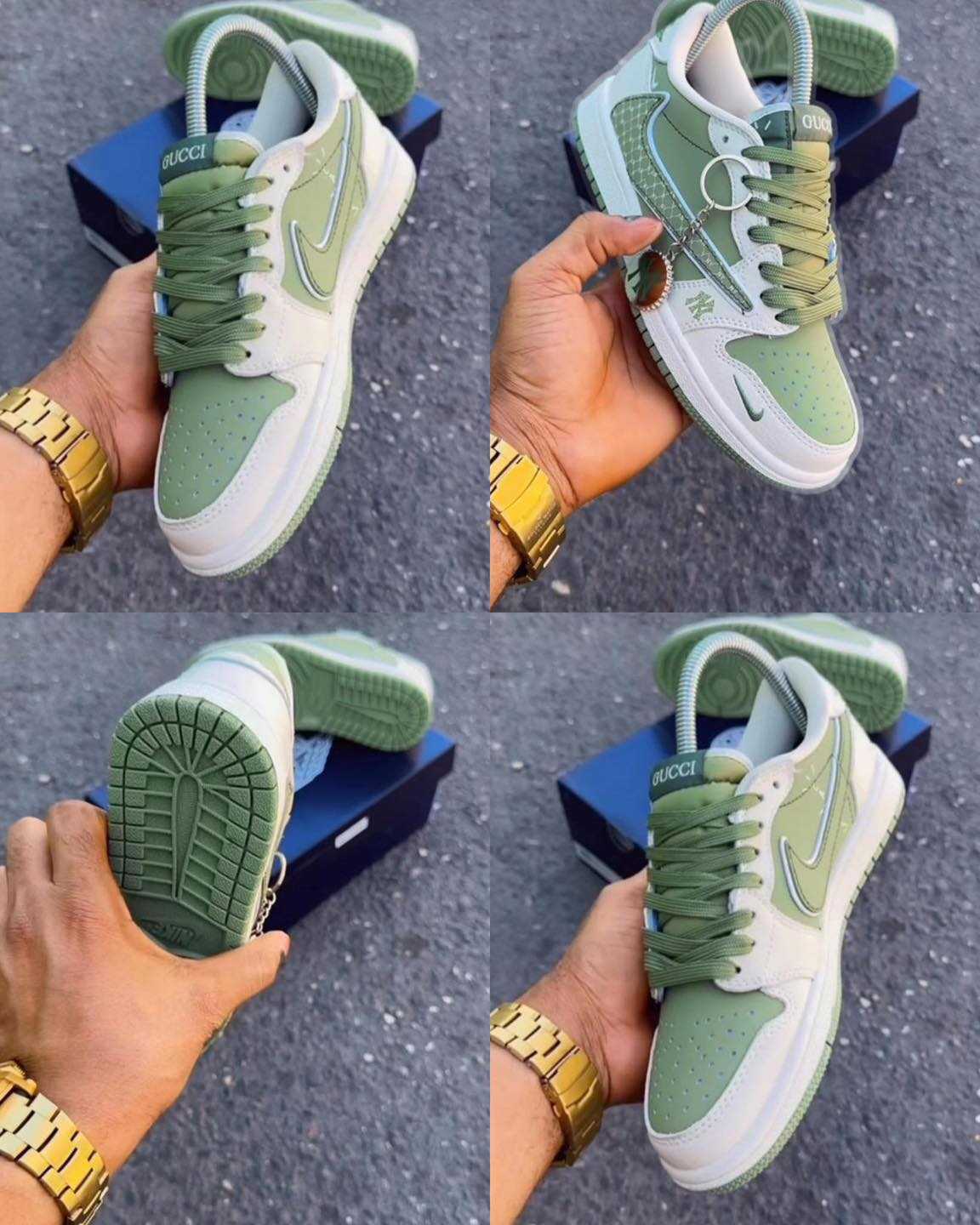 JORDAN 1 RETRO LOW グッチカラー Air Jordan 1 Low “Gucci”💚🔥🔥