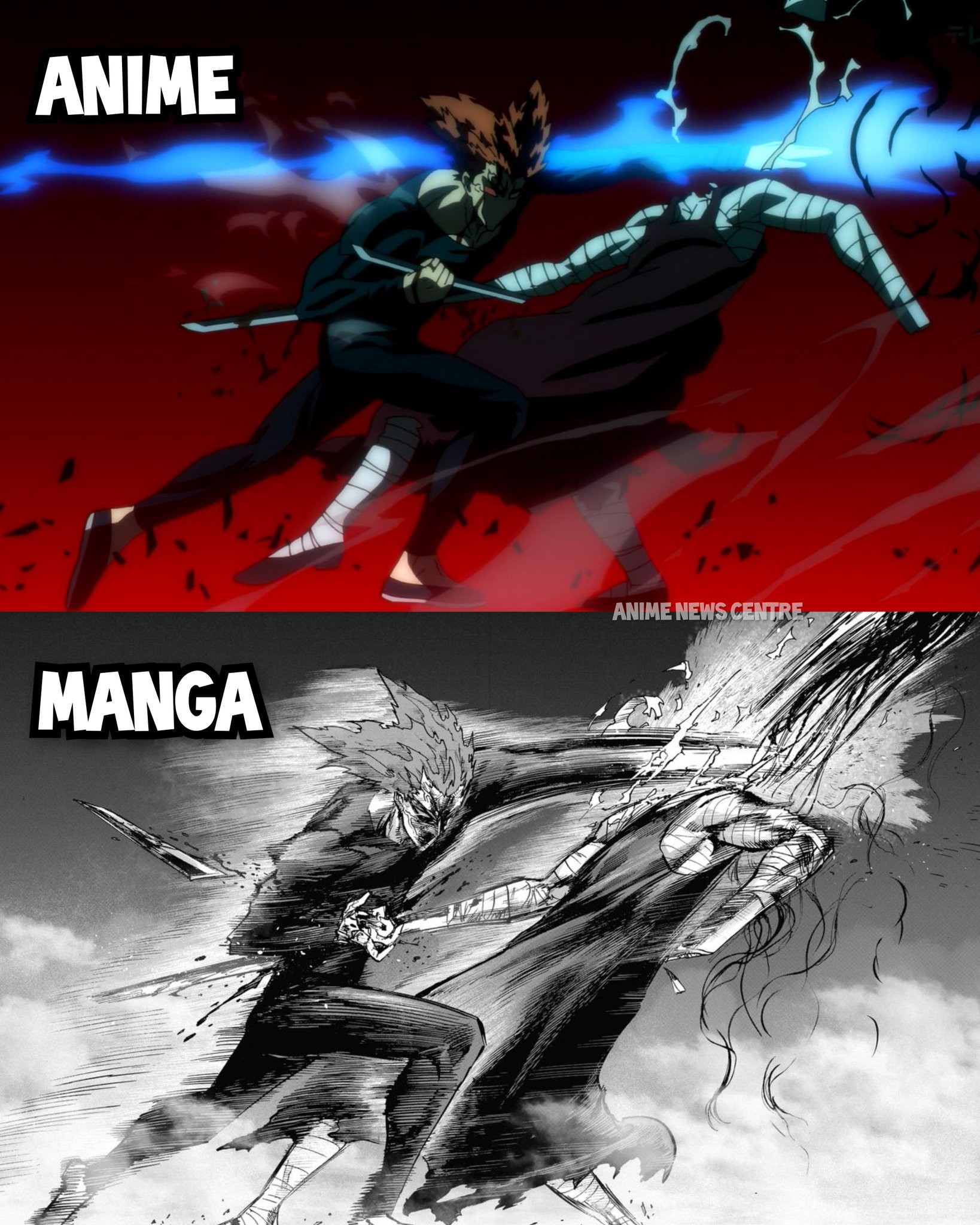 Anime - Garou One-Shot Royal Ripper 👀 [Anime vs Manga] | Facebook