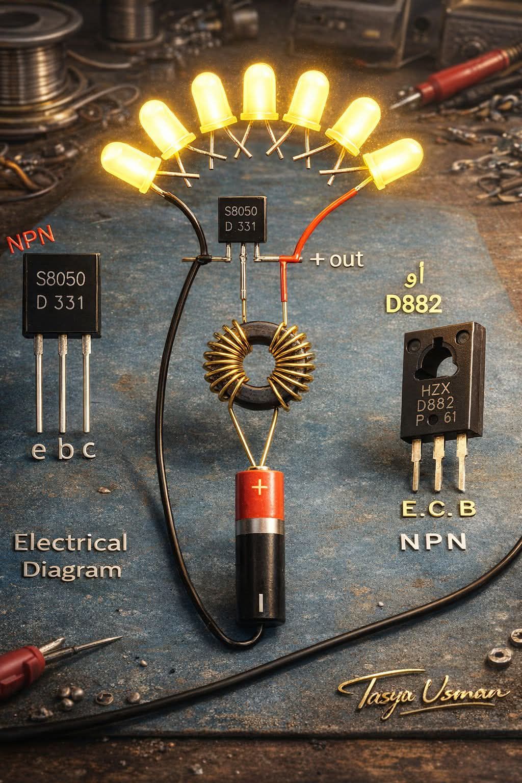 Lot De 4 Transistors BCY56 NPN Silicium - Transistors Petit Signal, Neufs Sous Blister