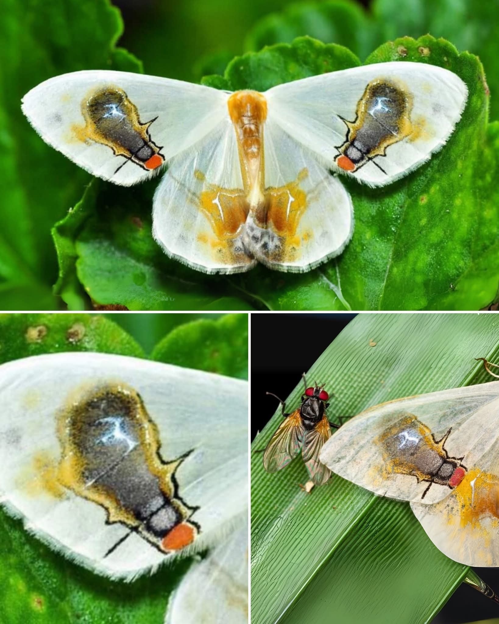 Zooglyph - 🔥 Meet the MACROCILIX MAIA – The Moth With a Wild Disguise ...