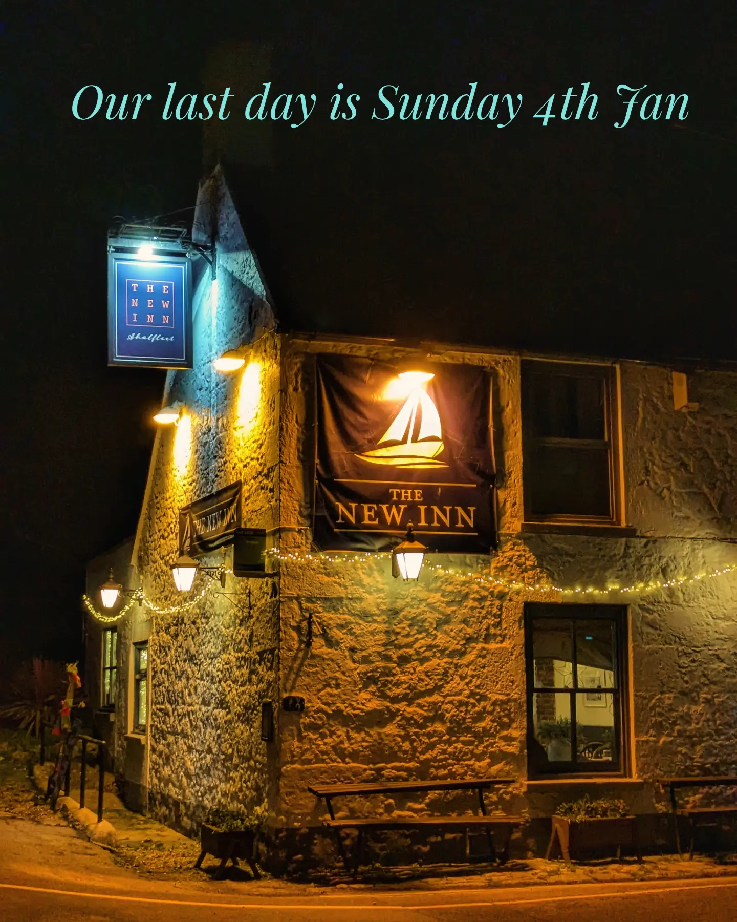 💔A Bittersweet Saturday at The... - The New Inn, Shalfleet | Facebook