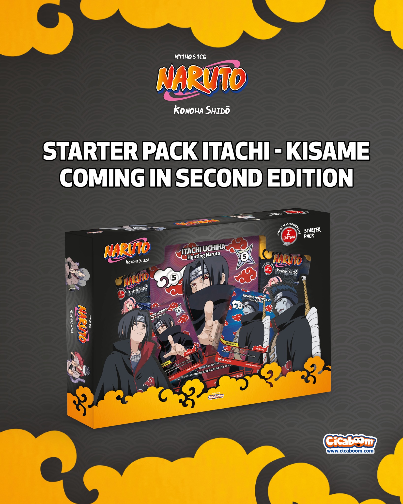 Naruto Mythos TCG Itachi and Kisame starter pack