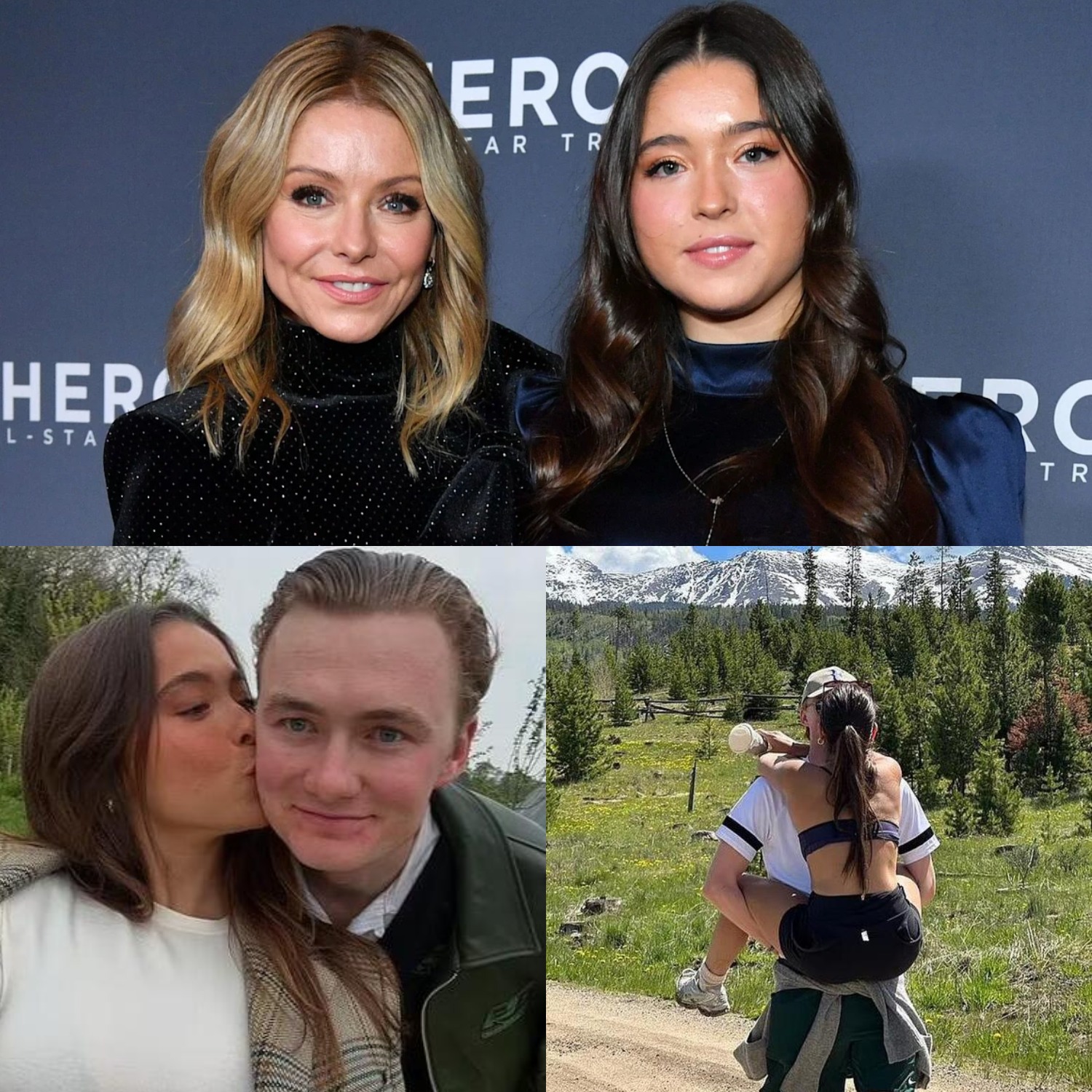 Live - Kelly Ripa's daughter shares a rare glimpse into her romance ...