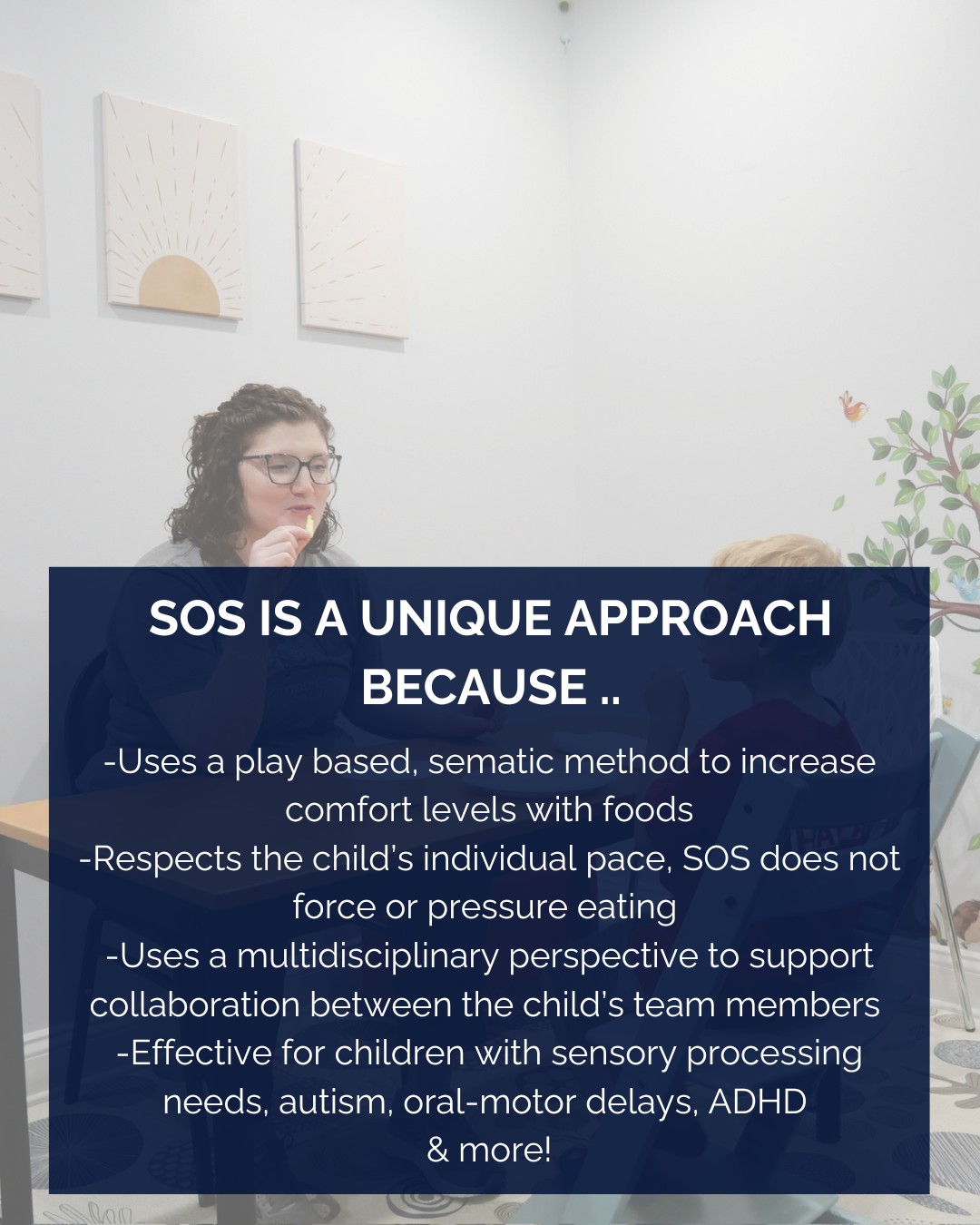The SOS Approach to feeding is a... - Add Therapy Center | Facebook