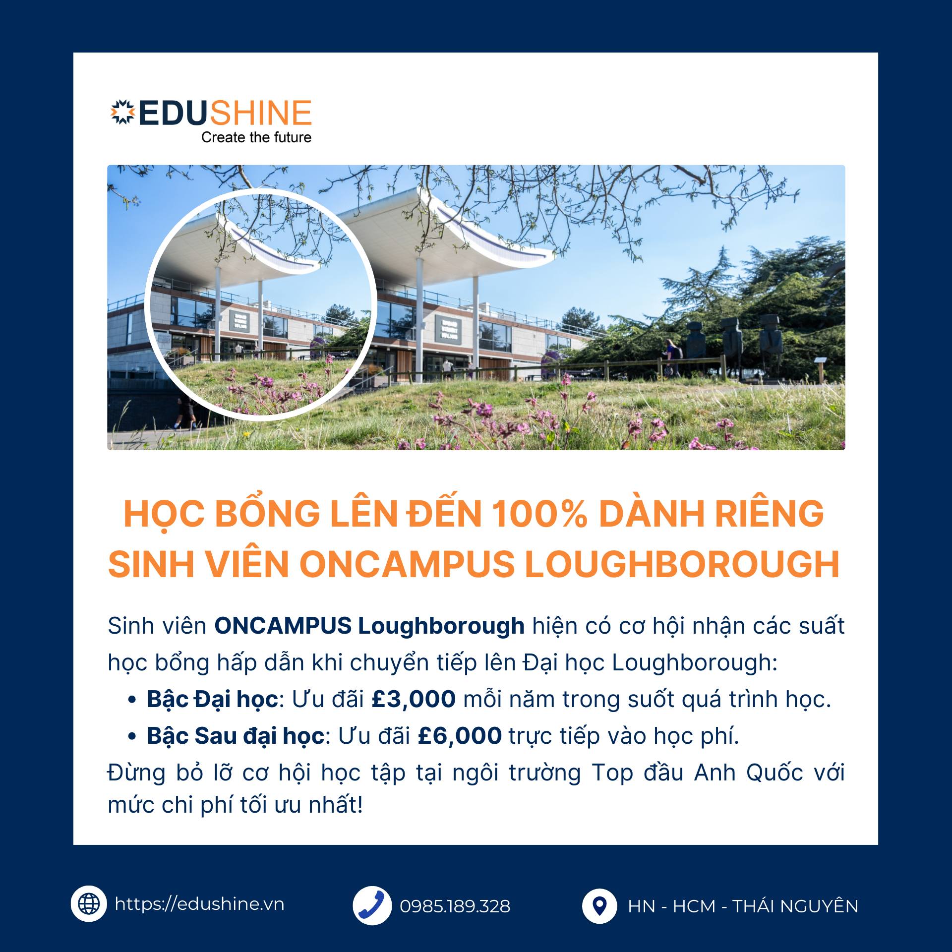Edushine - 🌟 TIN VUI CHO DU HỌC SINH VIỆT NAM: HỌC BỔNG LÊN ĐẾN 100% ...