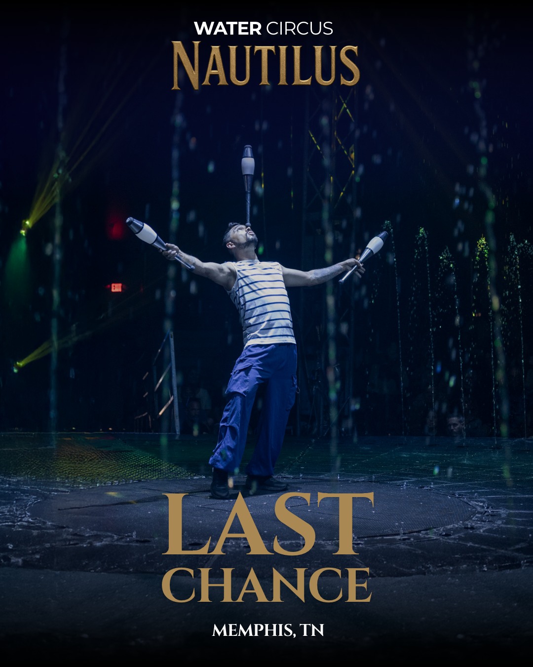 Cirque - MEMPHIS, TN: SAIL FOR ONE FINAL VOYAGE TONIGHT! 🌊⚓ Attention ...