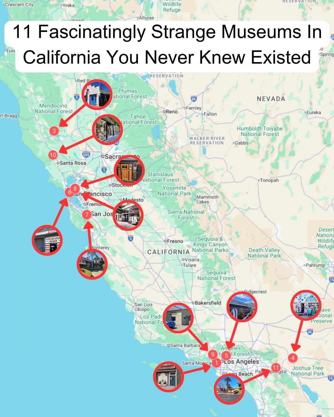 California - These strange museums are fascinating and filled with ...